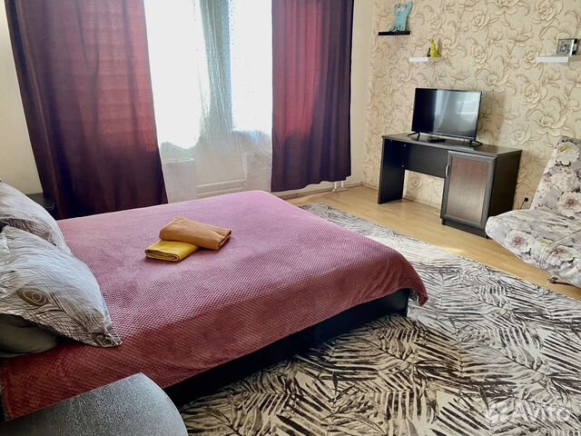 

1-к. квартира, 36 м², 2 кровати