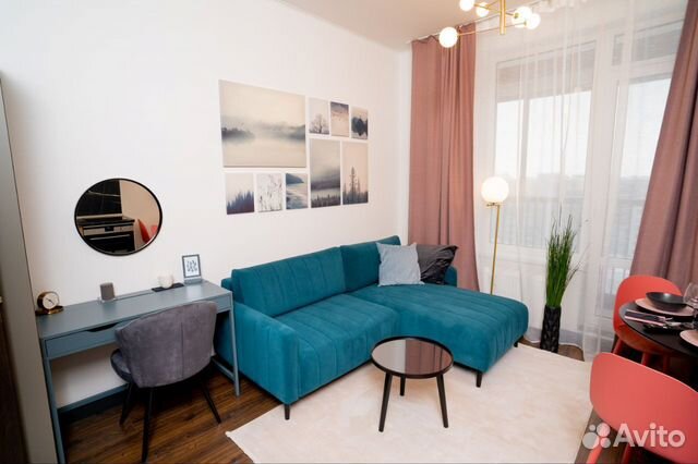 

Квартира-студия, 25 м², 1 кровать