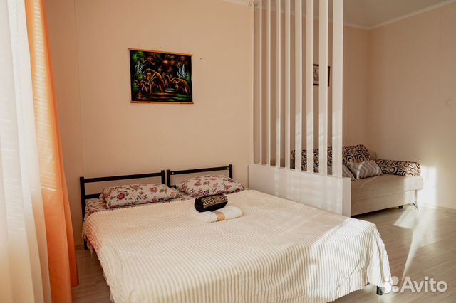 

Квартира-студия, 35 м², 4 кровати