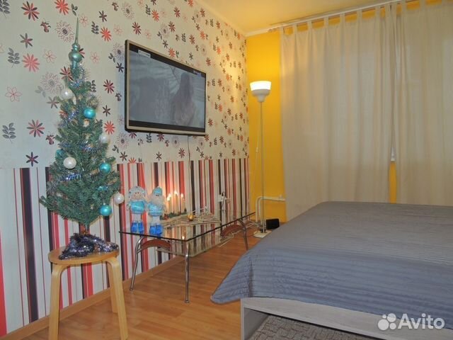 

1-к. квартира, 38 м², 2 кровати