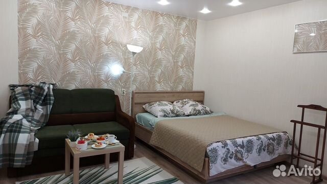 

1-к. квартира, 51 м², 2 кровати