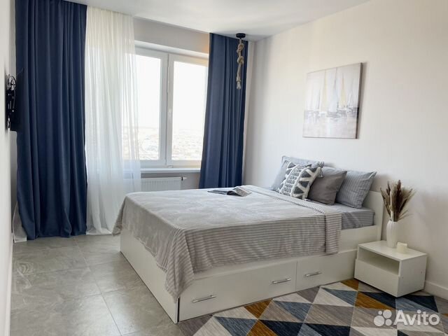 

1-к. квартира, 41 м², 2 кровати