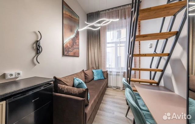 

Квартира-студия, 14 м², 2 кровати