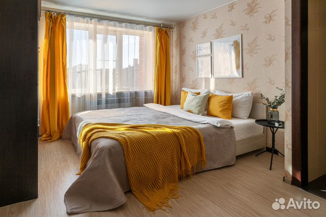 

1-к. квартира, 34 м², 2 кровати
