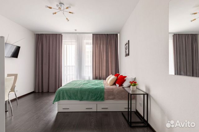 

Квартира-студия, 24 м², 1 кровать