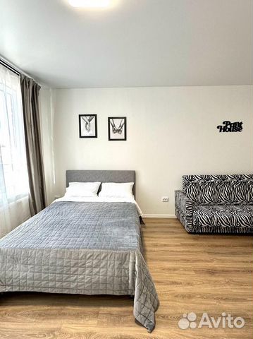 

Квартира-студия, 32 м², 2 кровати