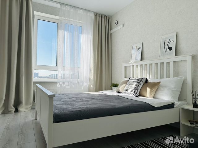 

1-к. квартира, 40 м², 2 кровати