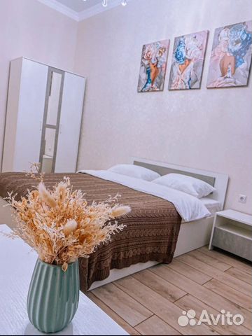 

1-к. квартира, 57 м², 1 кровать