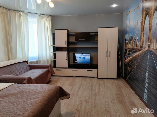 

1-к. квартира, 45 м², 3 кровати
