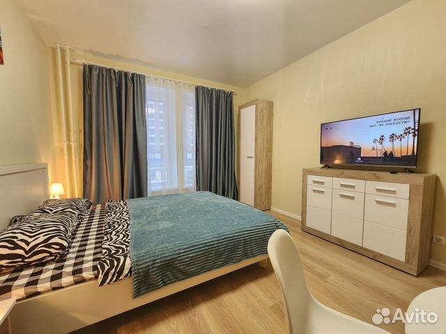 

Квартира-студия, 21 м², 2 кровати