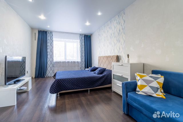 

1-к. квартира, 50 м², 2 кровати
