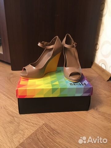 Босоножки Vivienne Westwood Melissa на танкетке