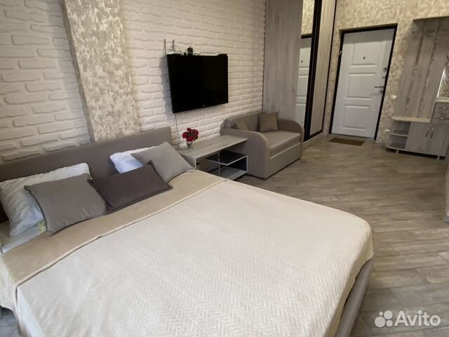 

Квартира-студия, 32 м², 2 кровати