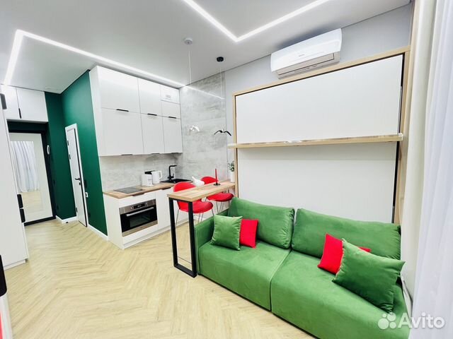 

Квартира-студия, 18 м², 2 кровати