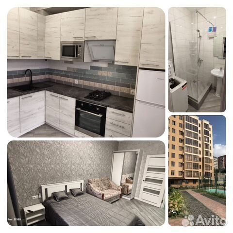 

1-к. квартира, 34 м², 2 кровати