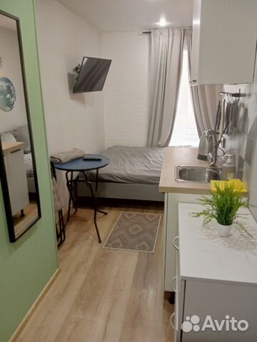 

Квартира-студия, 15 м², 1 кровать