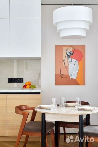 

1-к. квартира, 40 м², 2 кровати