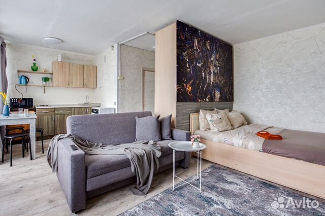 

Квартира-студия, 32 м², 2 кровати