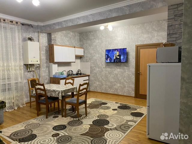 

1-к. квартира, 59 м², 3 кровати