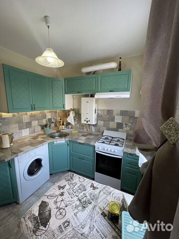 

1-к. квартира, 37 м², 2 кровати