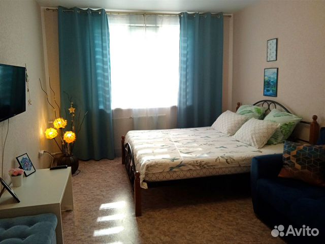 

1-к. квартира, 38 м², 3 кровати