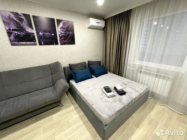

Квартира-студия, 33 м², 2 кровати