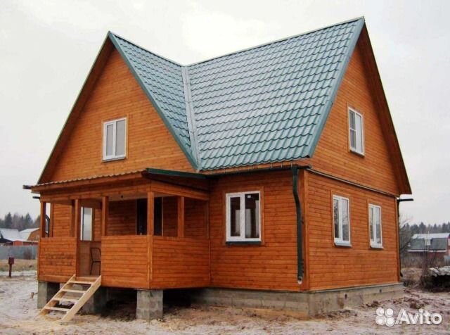 Каркасный дом для дачи Виктория-А (86.3м2)