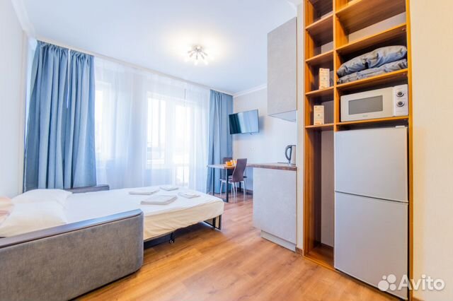 

Квартира-студия, 25 м², 1 кровать