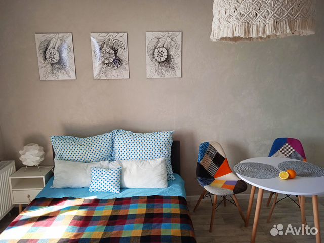 

Квартира-студия, 30 м², 1 кровать
