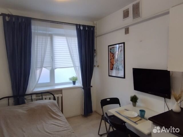 

Квартира-студия, 10 м², 1 кровать