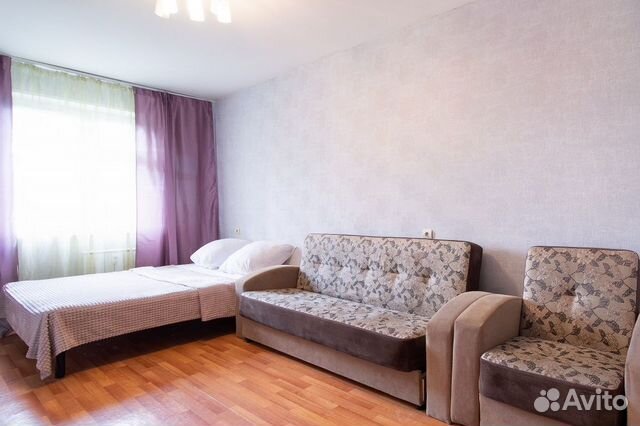 

1-к. квартира, 40 м², 2 кровати