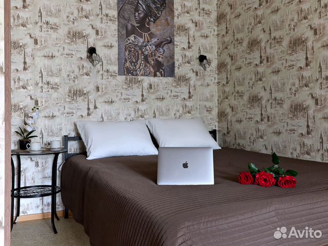 

1-к. квартира, 44 м², 2 кровати