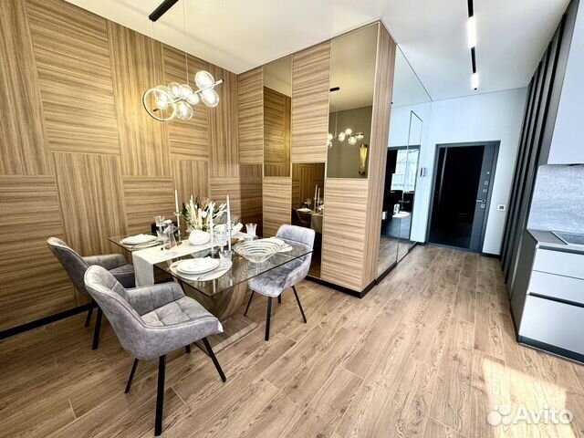 

1-к. квартира, 52 м², 2 кровати