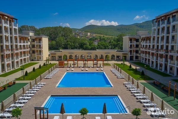 

1-к. квартира, 34 м², 2 кровати