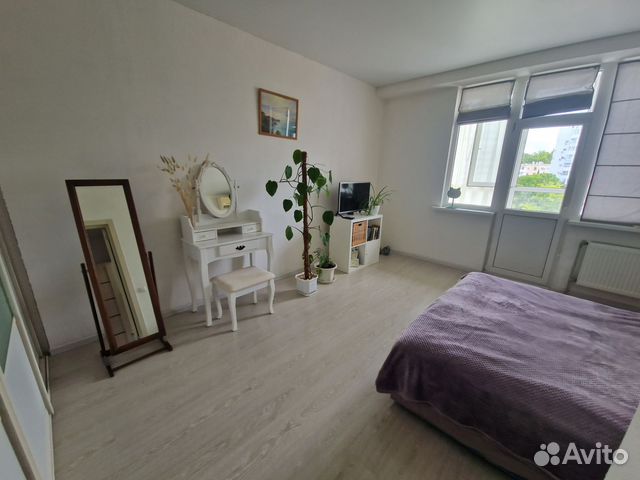 

1-к. квартира, 42 м², 2 кровати