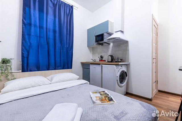 

Квартира-студия, 14 м², 1 кровать