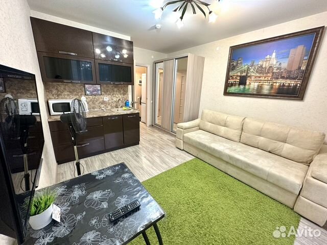 

Квартира-студия, 25 м², 2 кровати