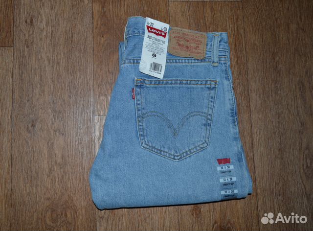 Джинсы Levis 505 W32 L30, Light Stonewash купить в Санкт-Петербурге |  Личные вещи | Авито