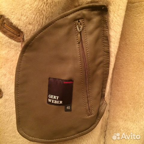 Дубленка женская размер s