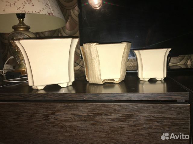 Новый набор кашпо для цветов