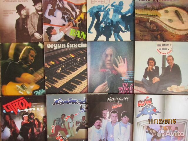 Виниловые пластинки демократов-Чехословакия