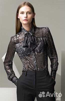 Рубашка DG Dolce Gabbana оригинал леопард 44