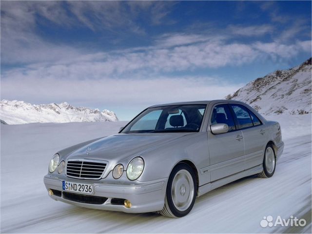 Передний бампер Mercedes W210 AMG e55 Передний бампер Mercedes W210 AMG e55