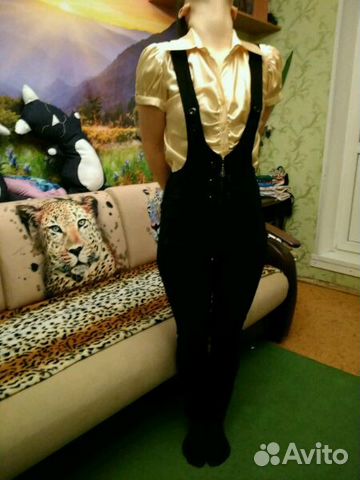 Полукомбинезон брюки р.44-46