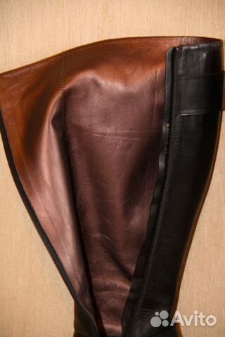 Женские кожаные сапоги F-Simbolo