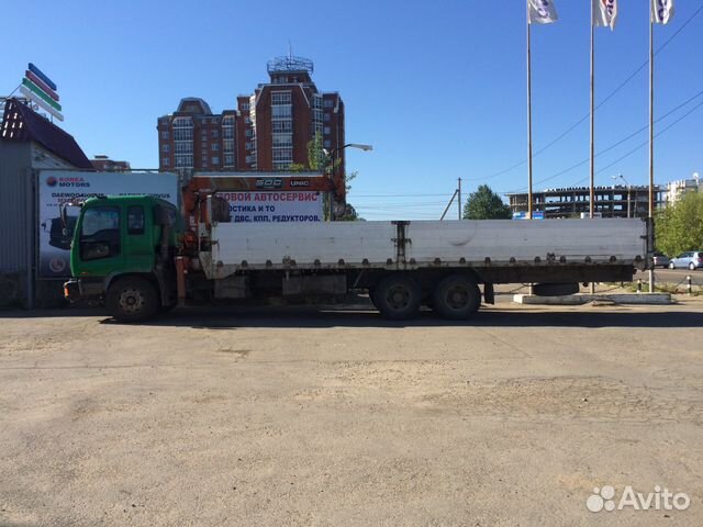 Услуга грузоперевозки, кран-борт, манипулятор, 15т