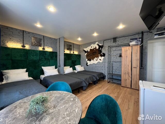 

Квартира-студия, 28,9 м², 4 кровати