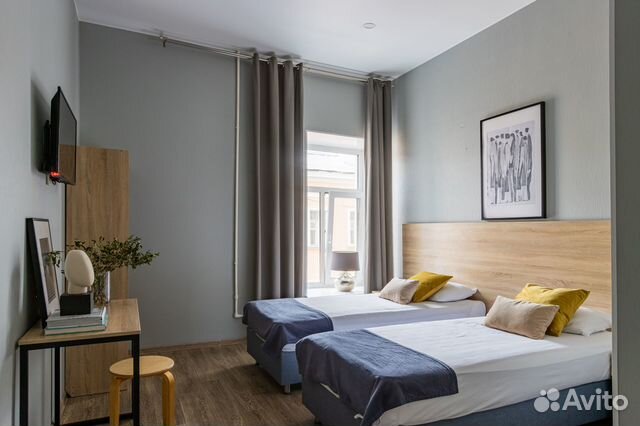 

Квартира-студия, 18 м², 2 кровати