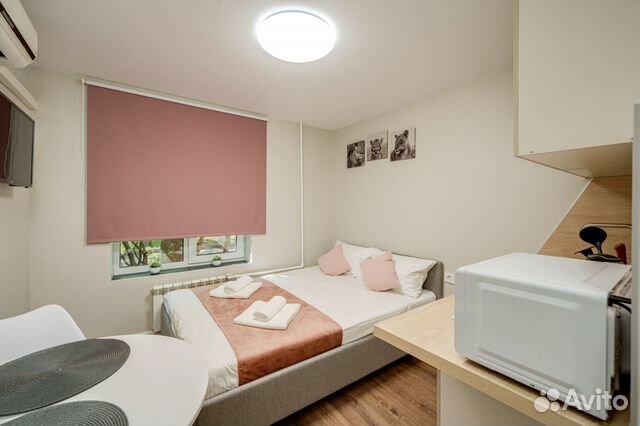 

Квартира-студия в апарт-отеле, 14 м², 1 кровать