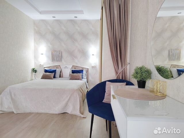 

1-к. квартира, 54 м², 2 кровати